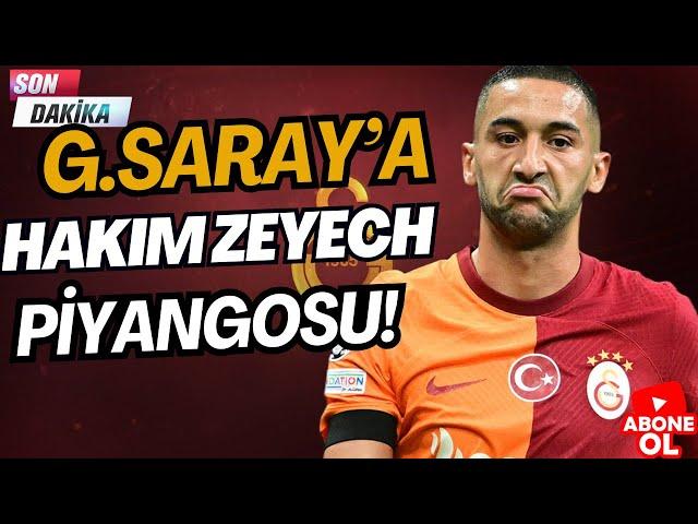 Galatasaray haberleri Hakim Ziyech piyangosu yeni talip var