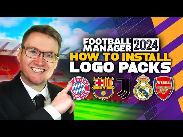 Logo Pack Install Guide Football Manager 2024 | How to get real club badges and logos into FM24