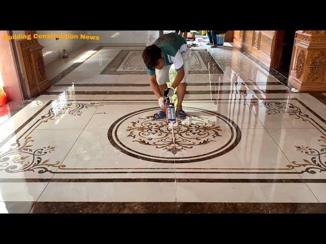 Construct And Decorate The Kitchen Floor With The Most Beautiful And Precise Patterned Ceramic Tiles