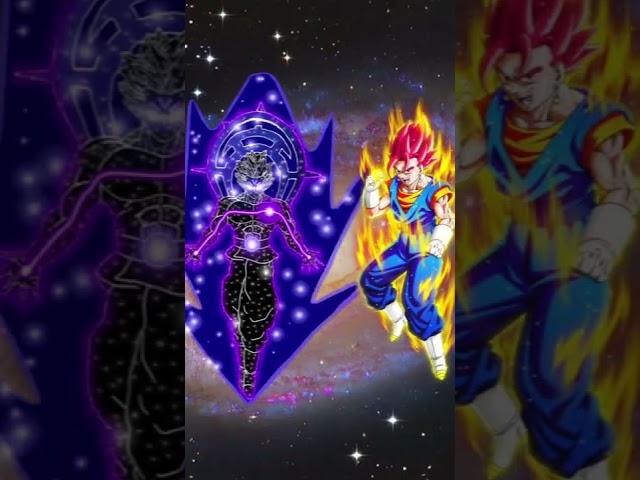 son Goku super saiyan omni + zeno full power + Vegeta ultra ego + Grand priest vs Dragon ball