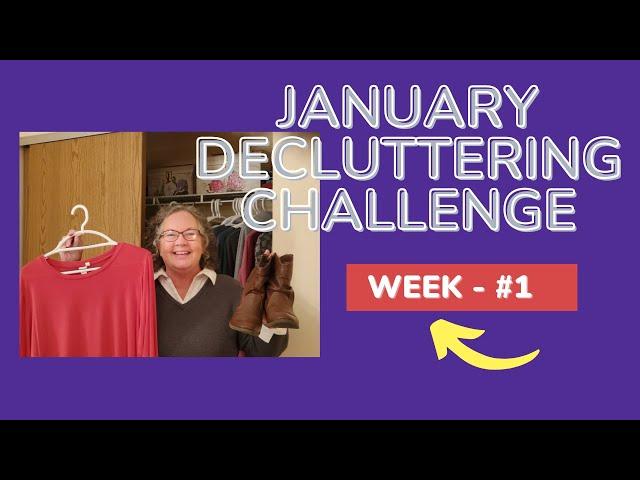 January 2023 Declutter Challenge -  Week 1