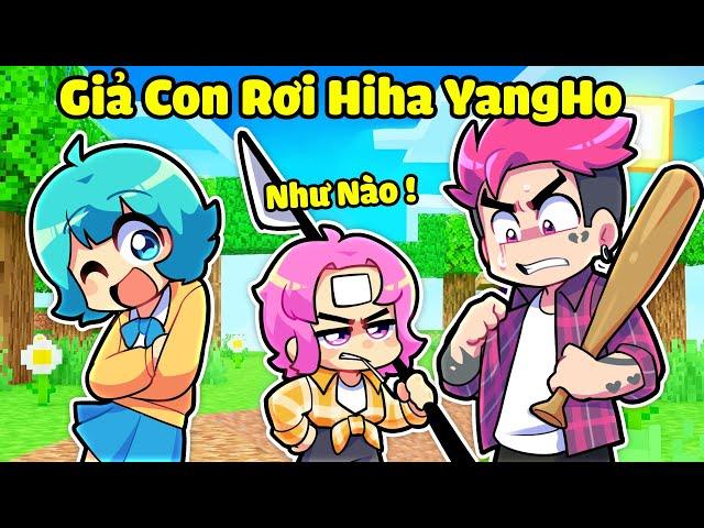 YUMMIE THỬ LÒNG HIHA YANGHO BẰNG CÁCH GIẢ LÀM CON RƠI TRONG MINECRAFT * YUMMIE CON RƠI 