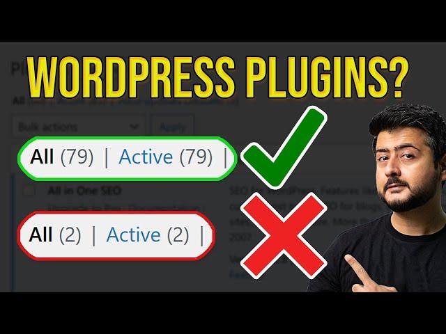 How many plugins are too many to install on WordPress?