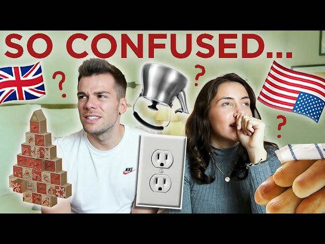 AMERICAN Things That Confuse BRITISH PEOPLE! 