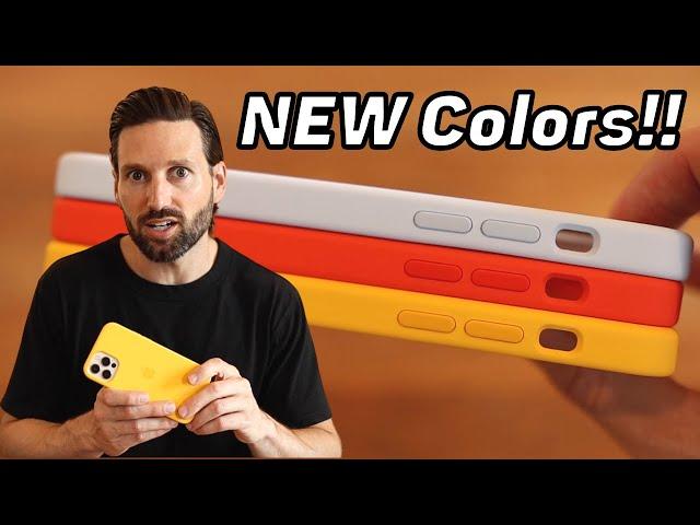 iPhone 12 and iPhone 12 Pro SILICONE Case REVIEW (NEW COLORS!!)