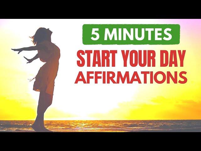 5 Minute Morning Affirmations to Start Your Day on the Right Foot | Bob Baker