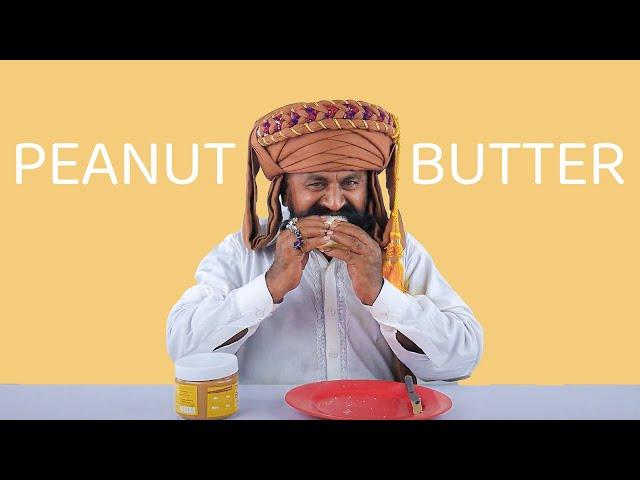 Tribal People Try Peanut Butter