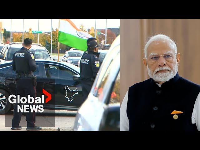 Modi condemns "deliberate attack" at Hindu temple in Canada as 3 charged