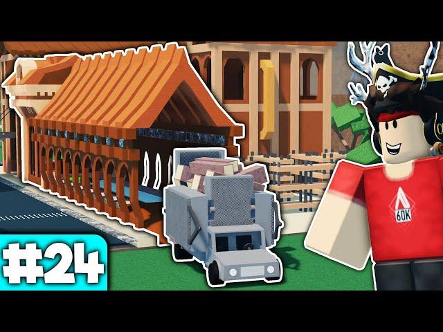 The ULTIMATE AUTO UNLOADER! Lumber Tycoon 2 Let's Play #24