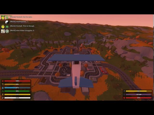 Unturned Plane Vertical Take off