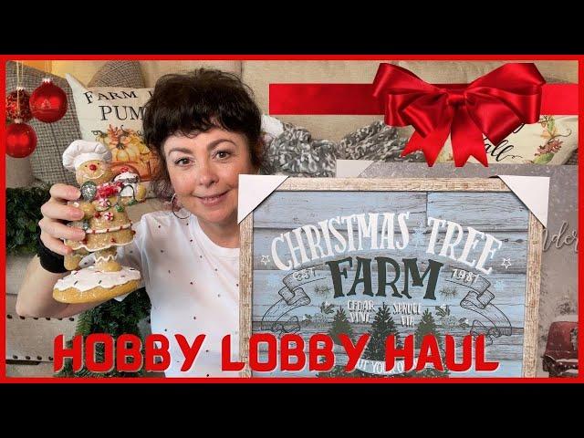 Hobby Lobby Christmas Haul | New Hobby Lobby Christmas Decor For 2021