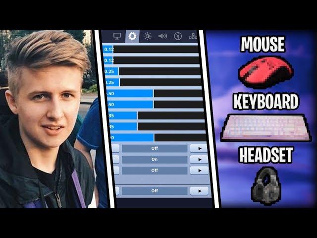 *NEW* Symfuhny Fortnite Settings and Keybinds (NEW SENS, MOUSE, KEYBOARD)