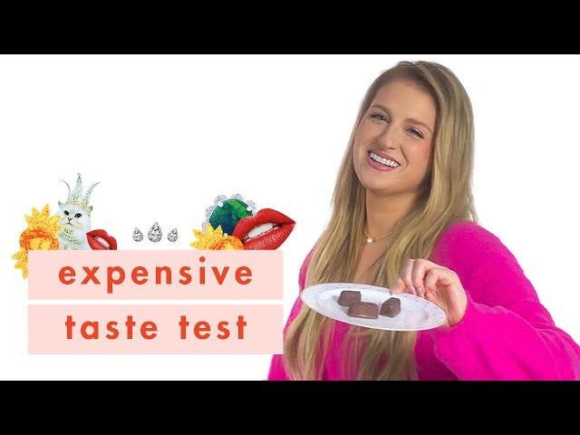 Meghan Trainor LOVES Cheap Target Lotion And $7 Wine | Expensive Taste Test | Cosmopolitan