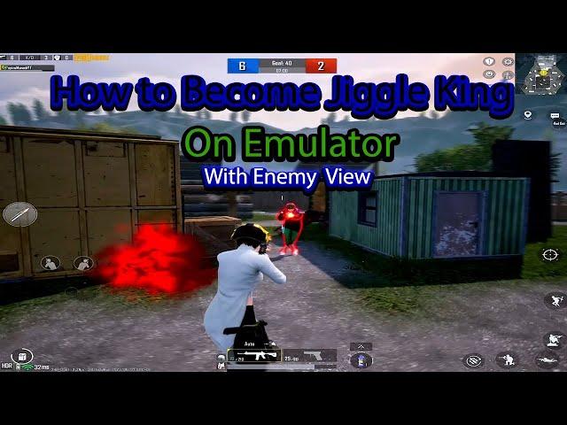 How To Do Jiggle On Emulator  Best Fast Jiggle Movement On Pc || Golden Tips By PUBG Emulator King