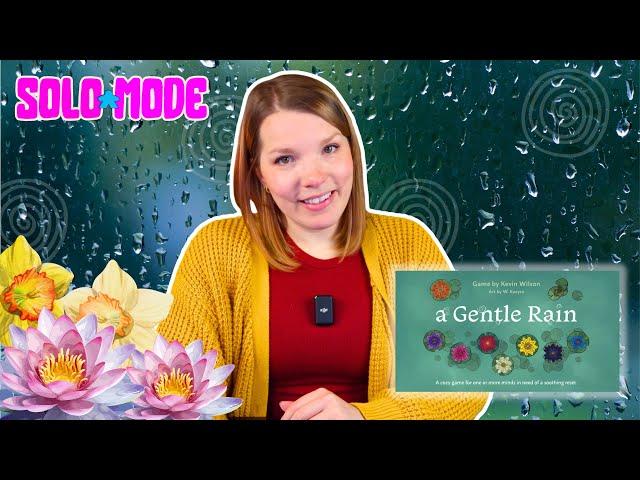 A Gentle Rain - BGG Solo-Mode w/ Foster the Meeple