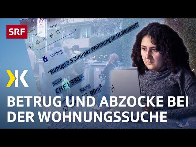 Wohnungsnot in Schweizer Städten: Das Geschäft mit der Verzweiflung | 2024 | Kassensturz | SRF