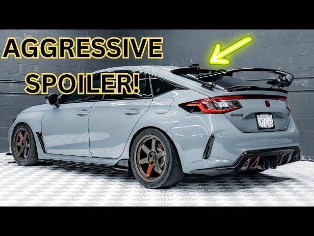 Rear Spoilers for the 2023+ HONDA CIVIC TYPE R!