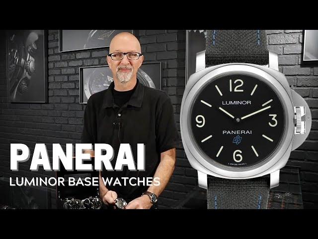 Panerai Luminor Base Watch Review - PAM 000, PAM 634, PAM 774 | SwissWatchExpo