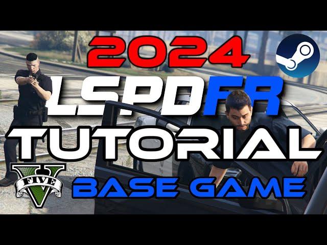 | EASY TUTORIAL | How to install LSPDFR (Base Game) into GTA 5 | BEST METHOD |