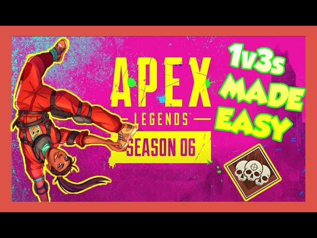 How to 1v3 in Season 6|Most important tips |Apex Legends Season 6