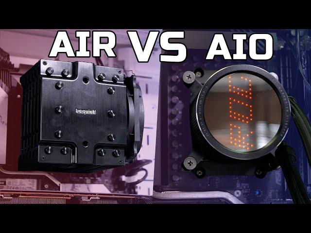 Air Cooler vs AIO Liquid Cooler - 240mm AIO vs Dark Rock Pro 4