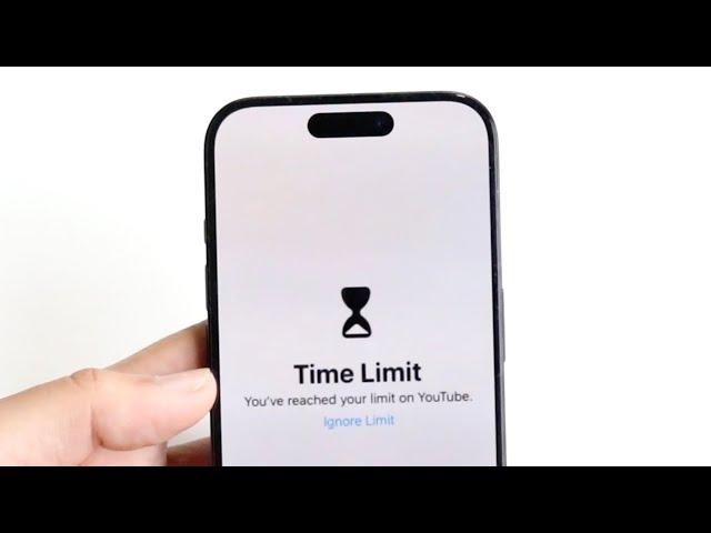 How To Turn Off App Time Limit On iPhone! (2023)