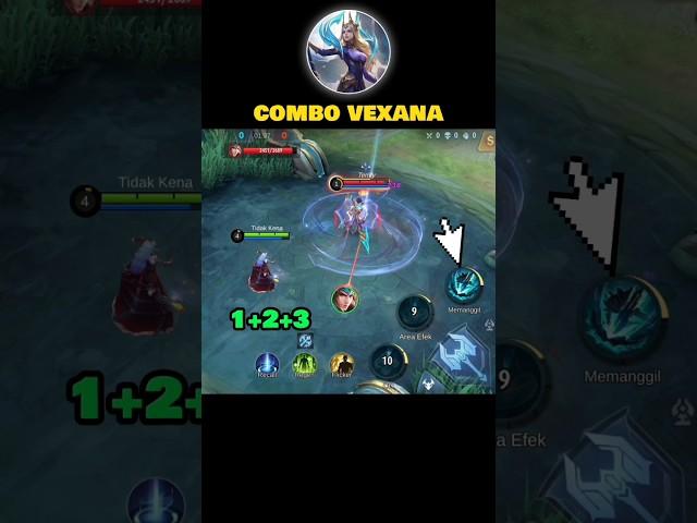 Tips Combo Vexana  #shorts #mlbbcreatorcamp