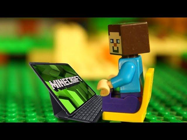 LEGO Minecraft NOOBik - Stop Motion Animation BEST Episodes