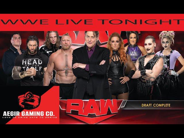 WWE Tonight| Live  |Aegir Gaming Co. | ASMR