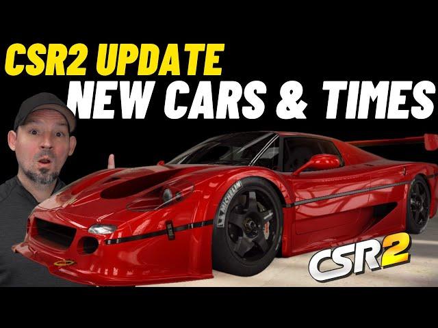 CSR2 New Cars and Their Dyno Times | CSR2 OTA Update 5.1.0