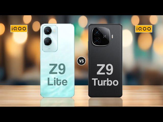 iQOO Z9 Lite 5G Vs iQOO Z9 Turbo 5G