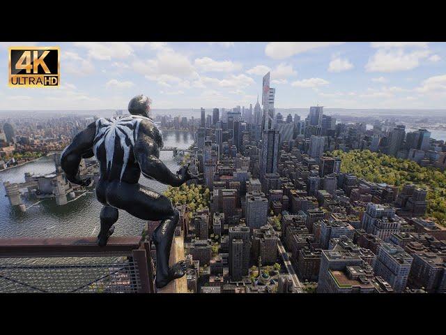 VENOM Free Roam PS5 Gameplay - Marvel’s Spider-Man 2 PS5 (4K60FPS)