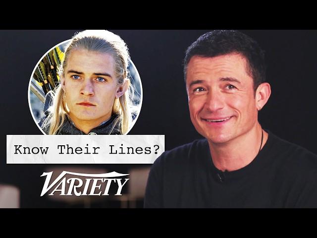 Does Orlando Bloom Know Lines From His Most Famous Movies?