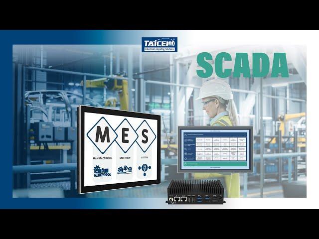 SCADA system in industrial computing hardware