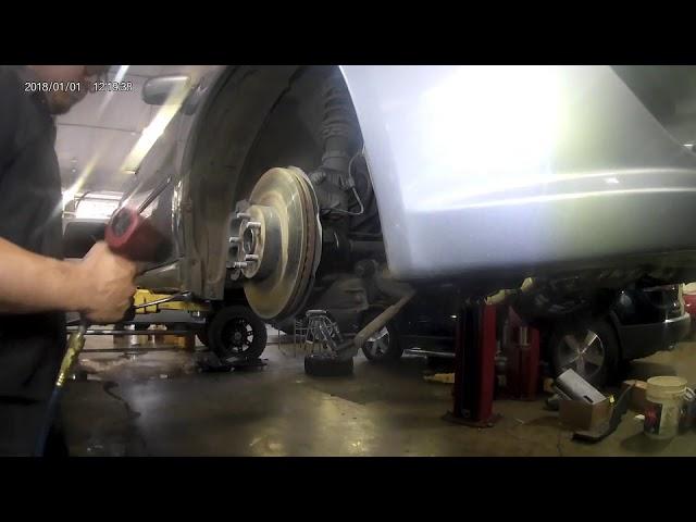 2008 Subaru legacy CV axle removal