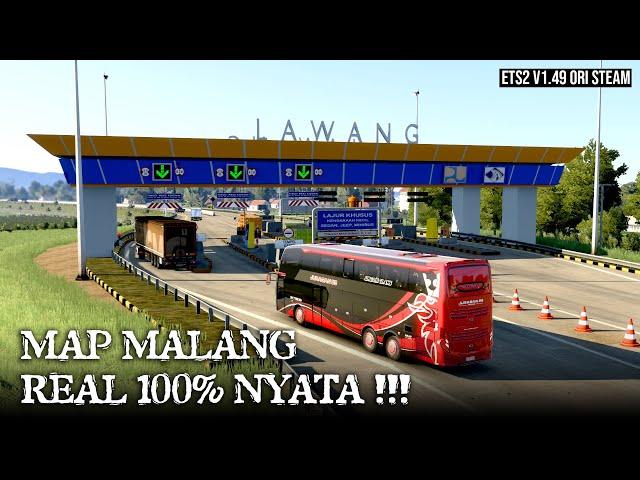 MAP MALANG SANGAT NYATA 100% DI ETS2