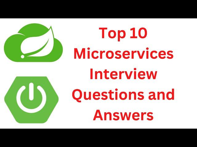 Java Microservices Interview Questions and Answers | Explained with Diagrams