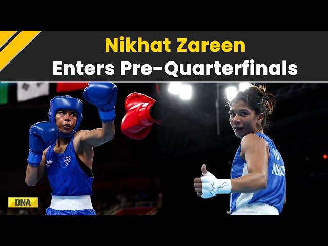 Paris Olympics 2024: Indian Boxer Nikhat Zareen Enters Pre-Quarterfinals In Women's 50 KG Category