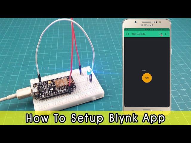 How to use Blynk app with ESP8266 | Step by step instructions [LED blink]