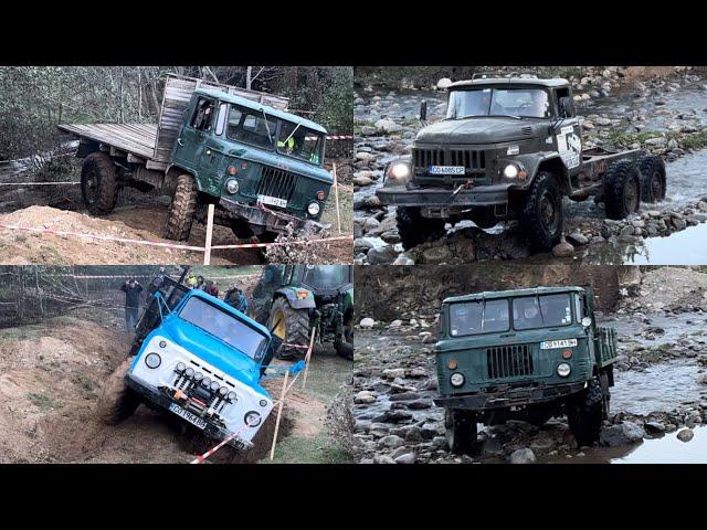 GAZ 66 vs ZIL 131 vs GAZ 53 | OFF-ROAD Govedartsi 4x4 EXTREME