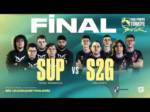 S2G  SUP | Challengers TR Birlik Ligi | Büyük Final | 1. Harita | Icebox