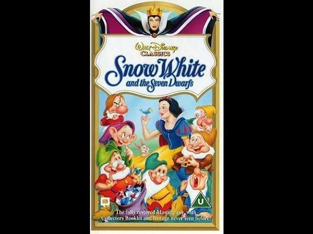 Digitized opening to Snow White and the Seven Dwarfs (1994 VHS UK)