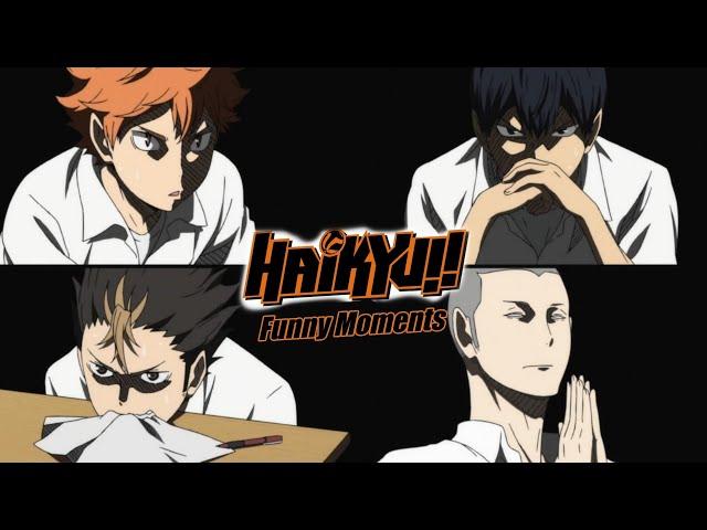 Haikyu!! Season 2 Funny Moments!