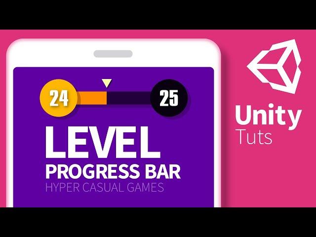 Unity Level Progress Bar for your Hyper Casual Game