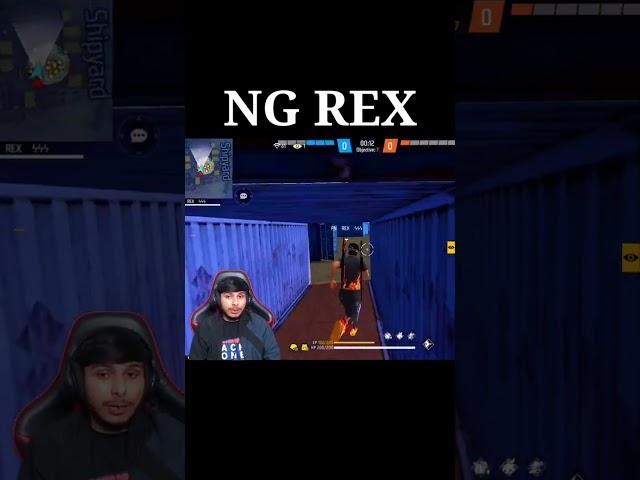 PN REX JOIN NG E-SPORTS Guild Testing Rex Vs Five Pro Players @NonstopGaming_ #shorts #freefire