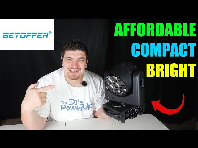 Betopper 7*40W 4-in-1 RGBW Bee-Eye Wash & Zoom Moving Head Light | DJ Product Review