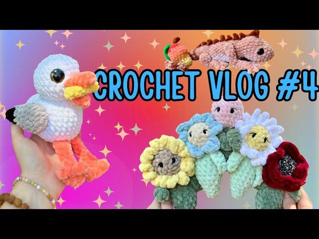 Crochet and Life Vlog #4- Market Prepping- Unboxing Packages- Hand Care