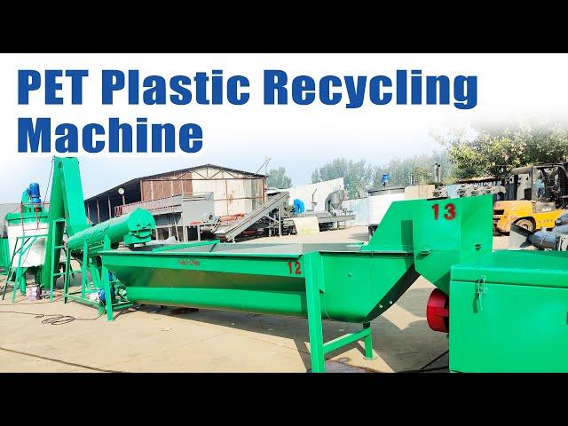 PET Plastic Recycling Machine | How To Recycle PET Bottles?