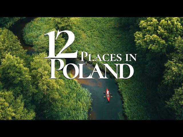 12 Most Beautiful Places to Visit in Poland 4K  | Things to See in Poland