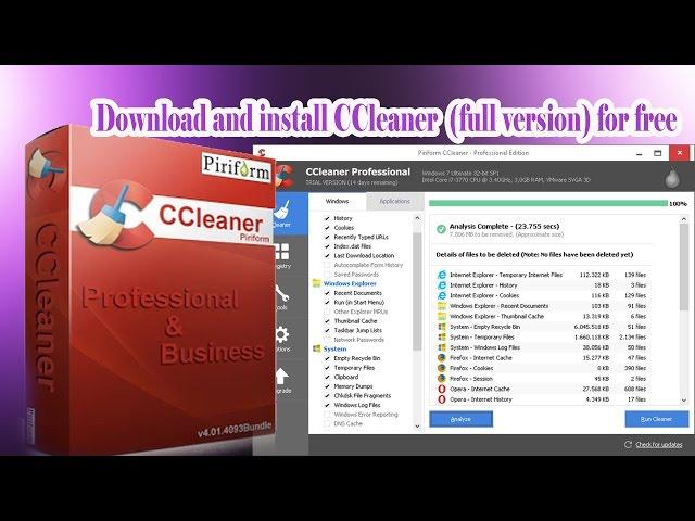 how to download and install ccleaner - ccleaner pro plus license key free